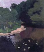 The Dordogne at Carennac Felix Vallotton